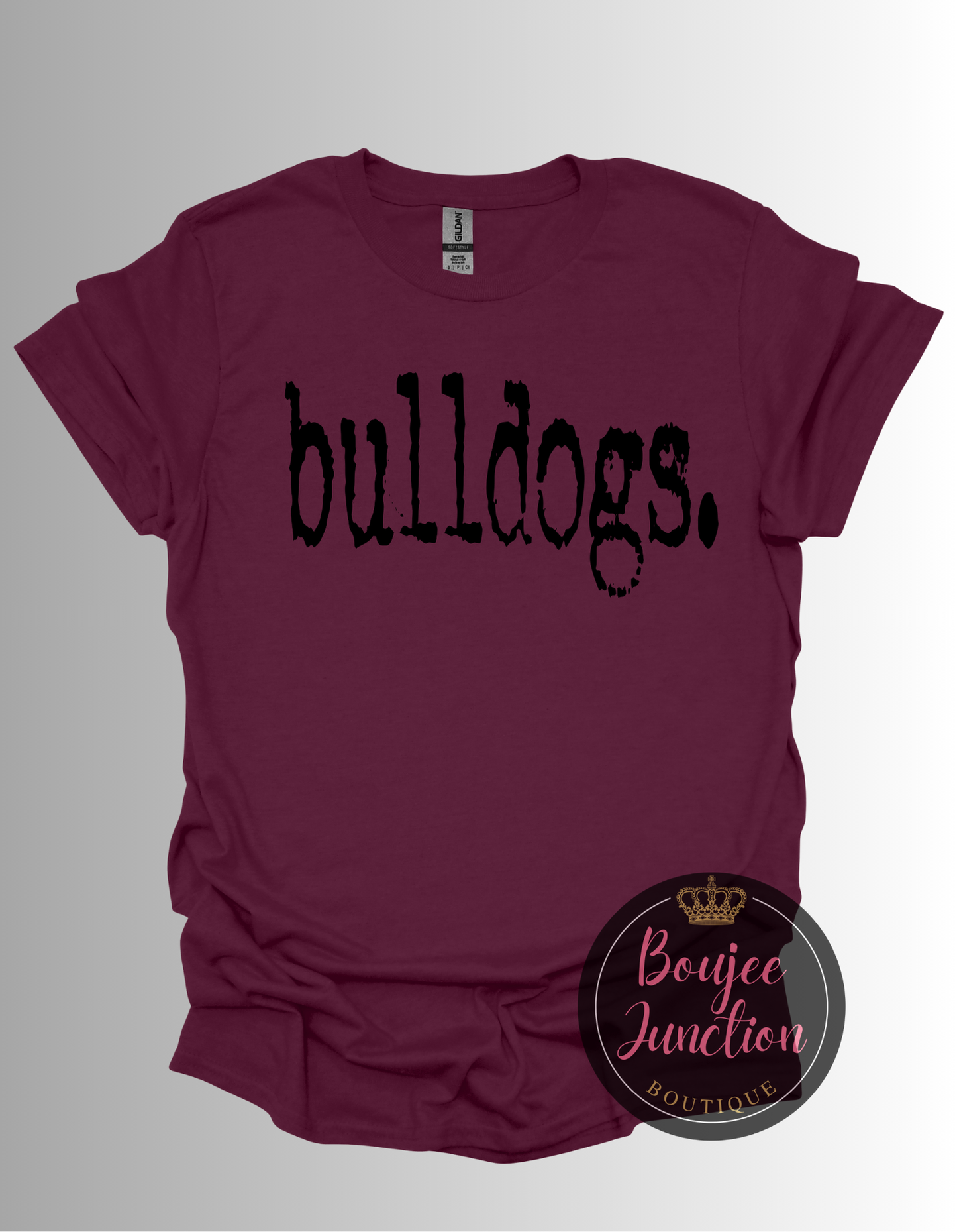 Bulldogs Distressed Tee