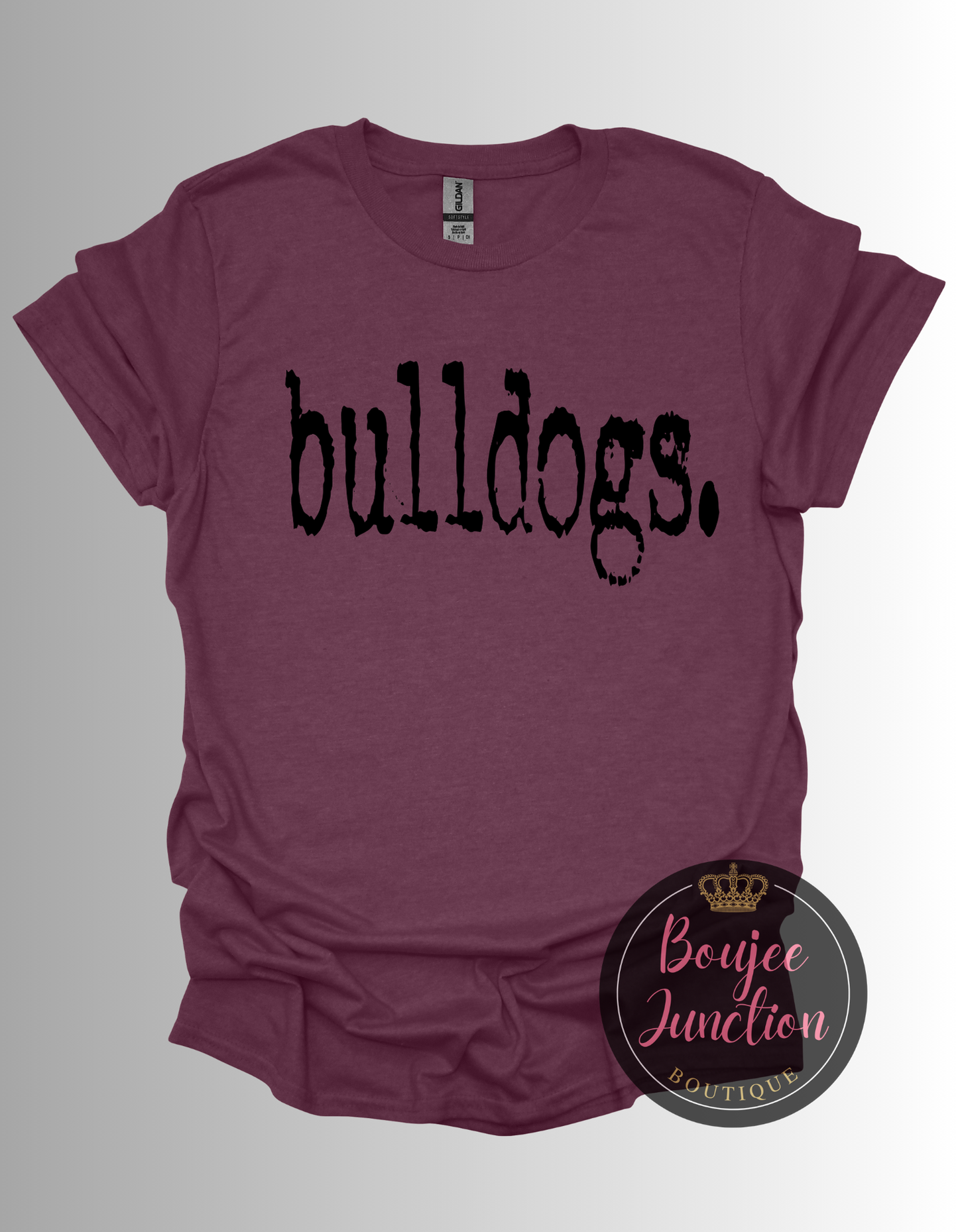 Bulldogs Distressed Tee