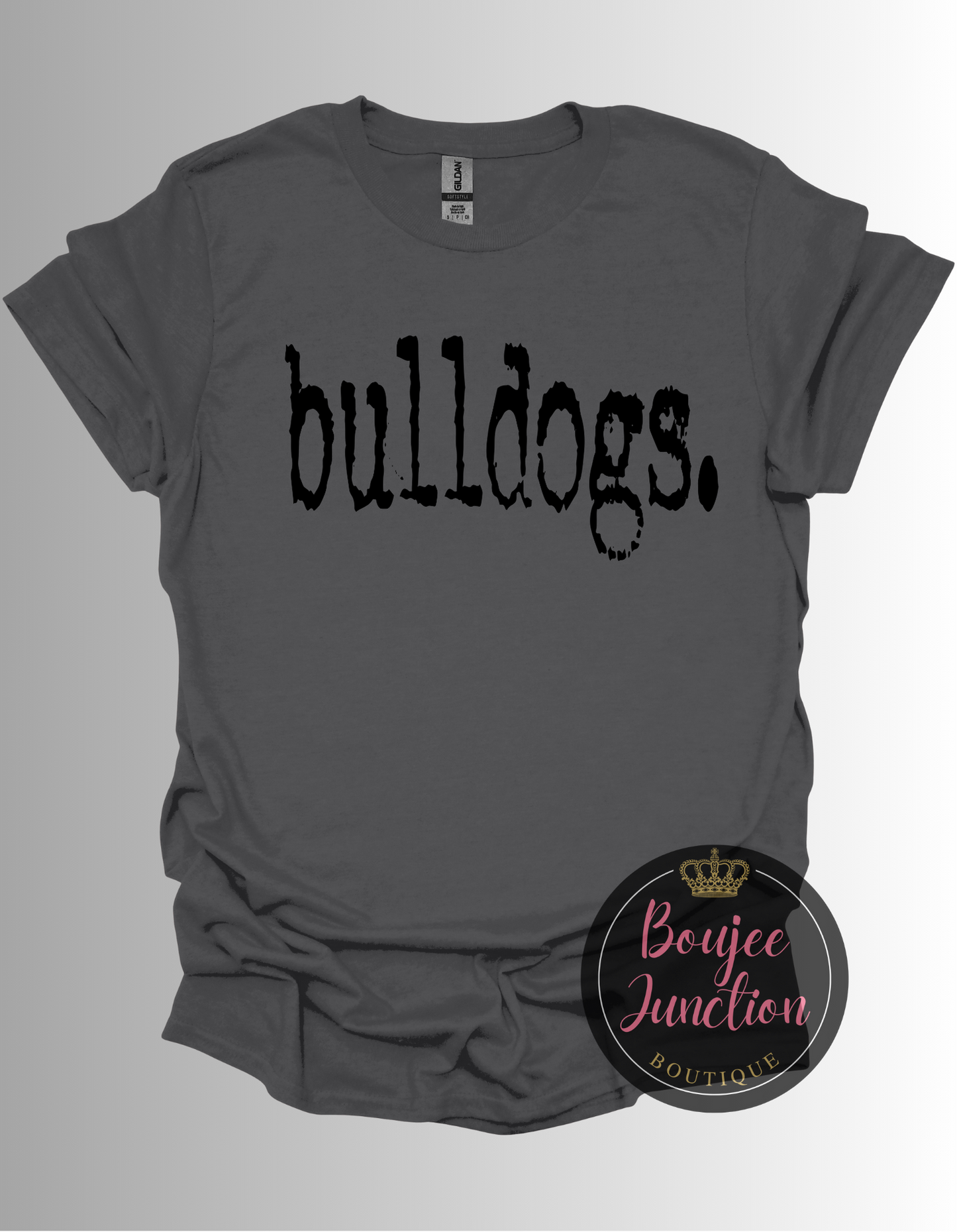 Bulldogs Distressed Tee