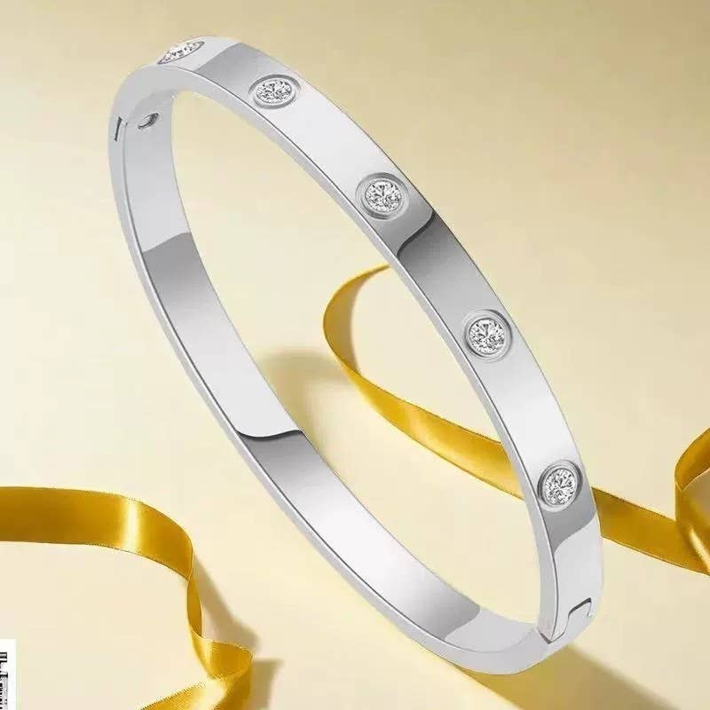 18K Non-Tarnish Stainless Steel Bangle