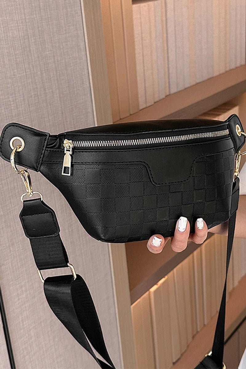 Gold Studded Bum Bag & Wallet