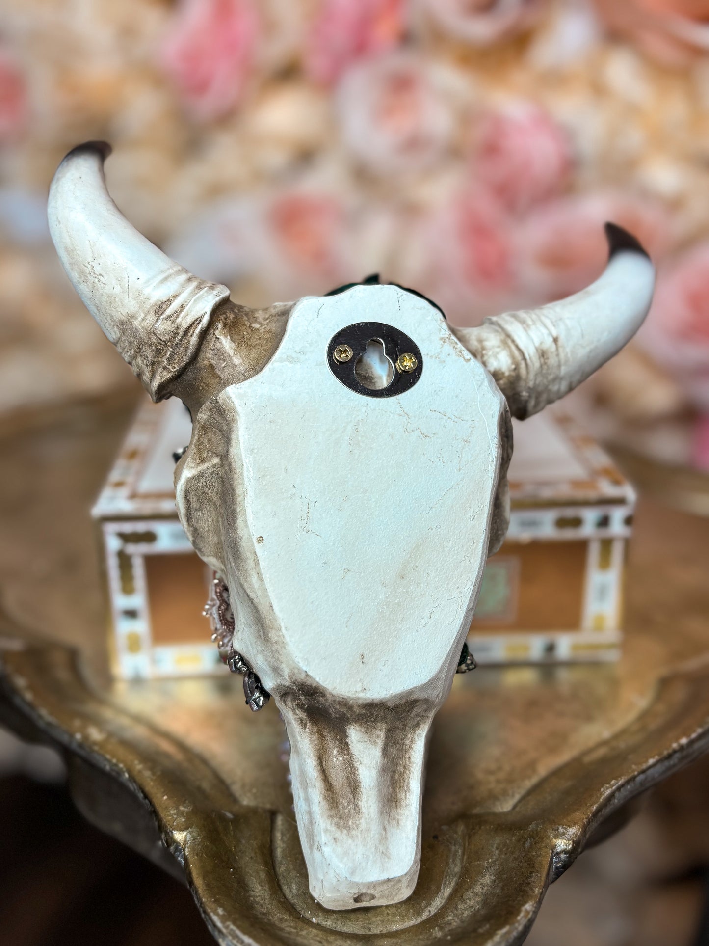 Emerald Heiress Wall Skull