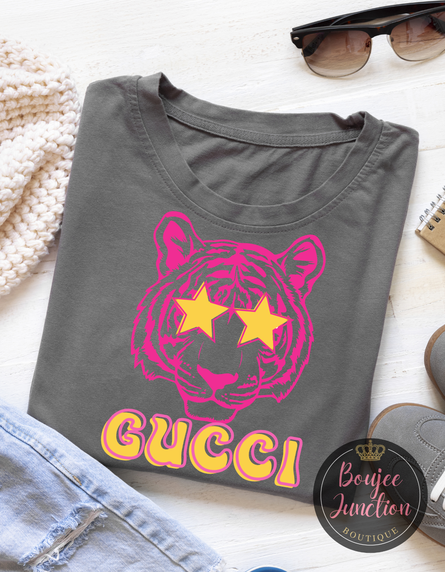 G Designer Tiger Transfer