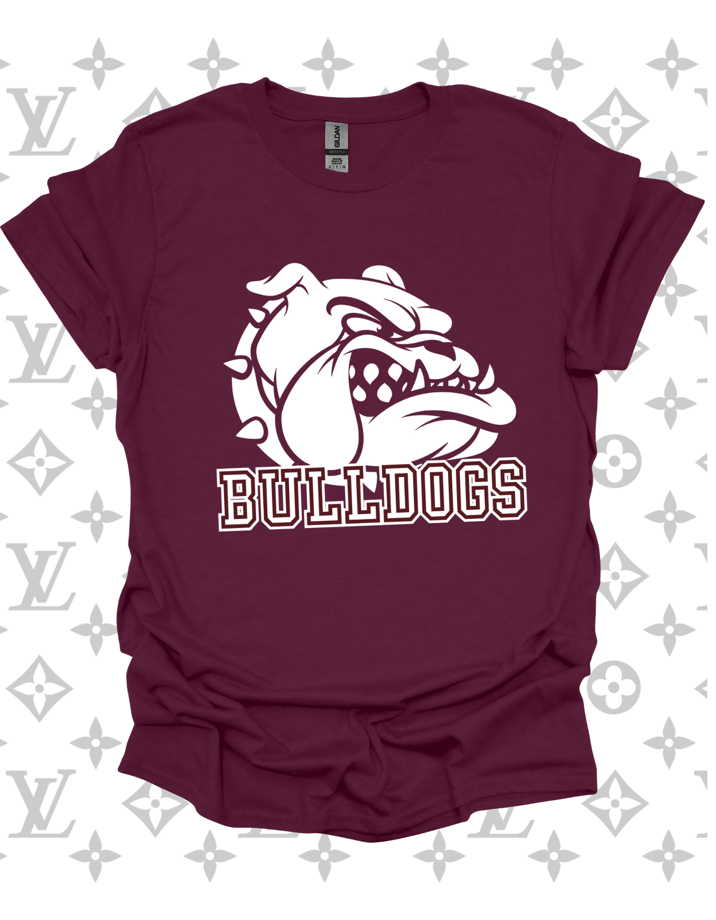 Bulldog Mascot Transfer