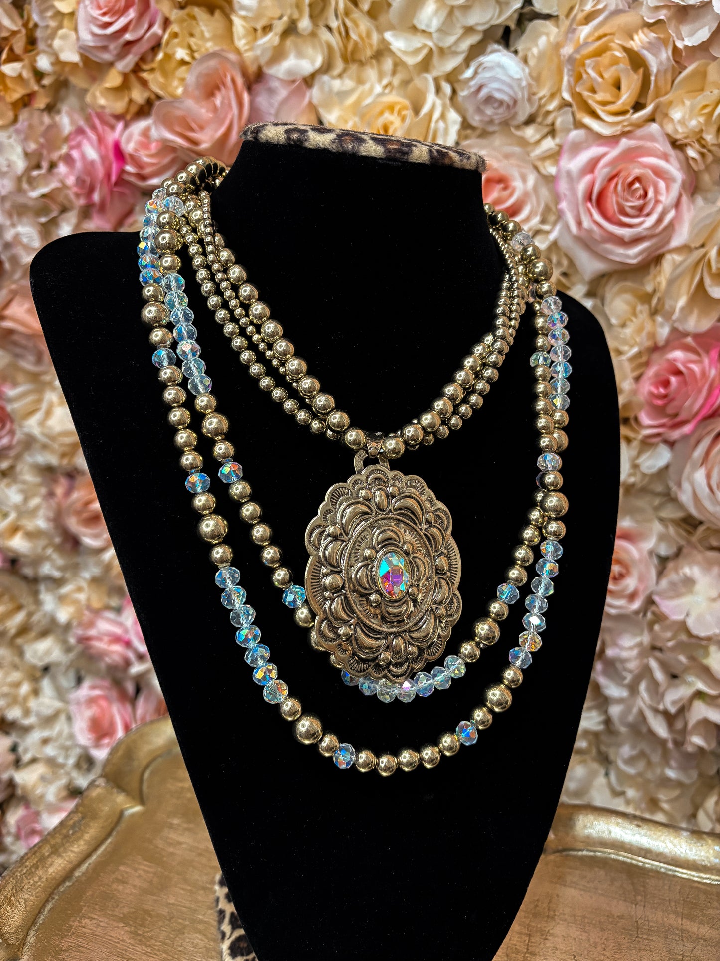 Vintage Elegance Layered Necklace