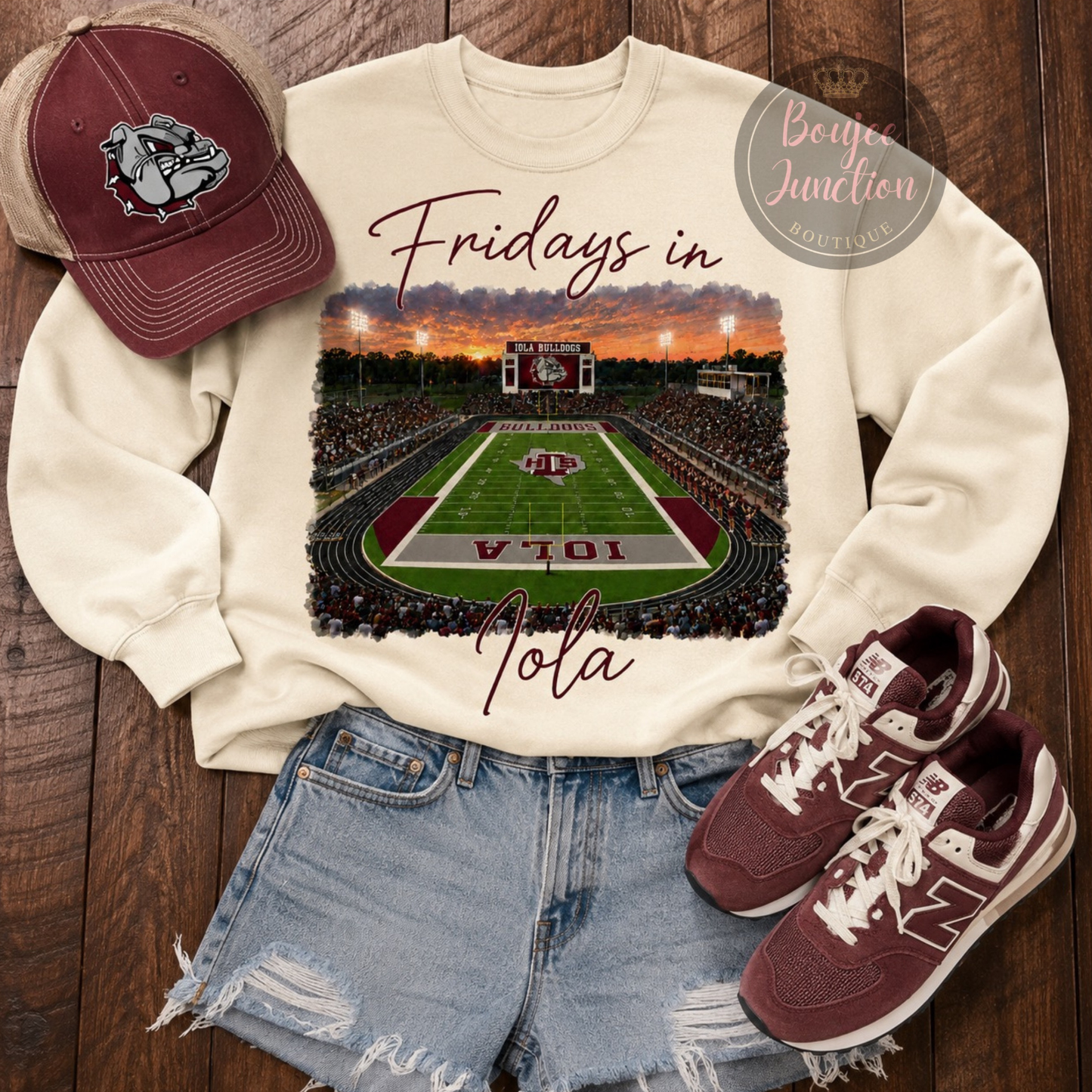 Friday Nights in Iola Sweatshirt