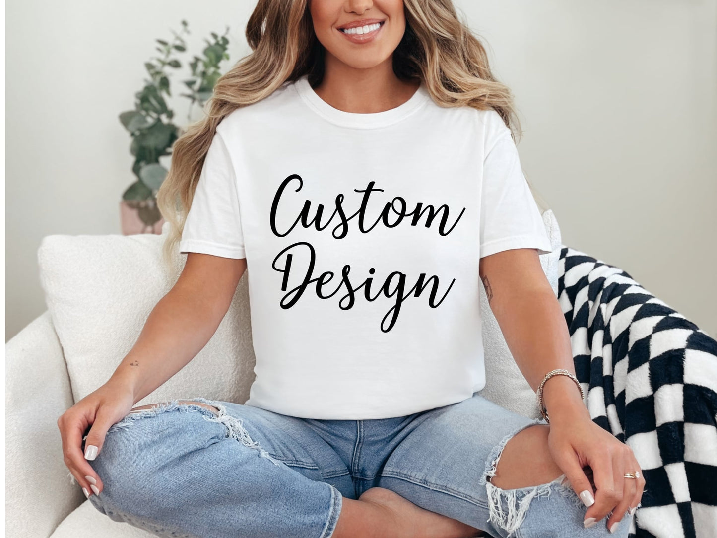 Completed Custom Design Tee- Comfort Colors