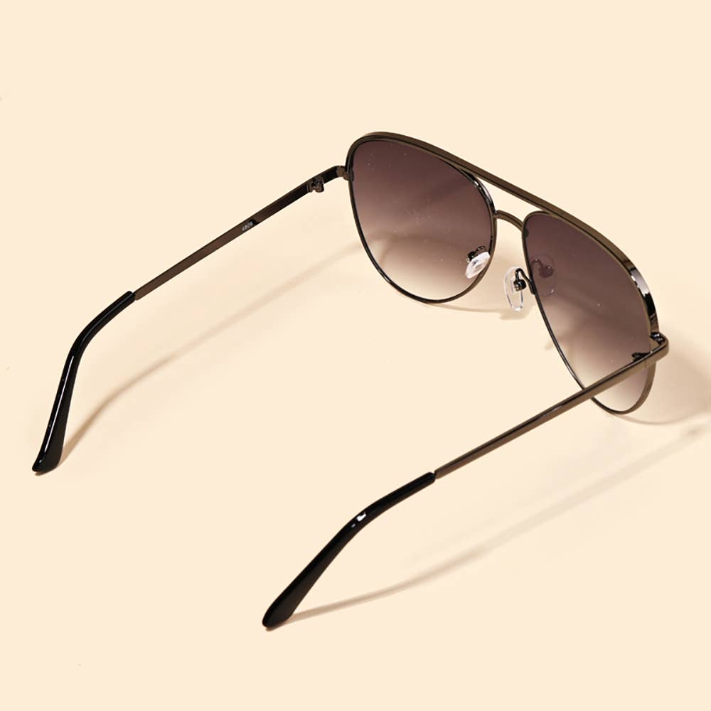 Golden Hour Aviator Sunglasses