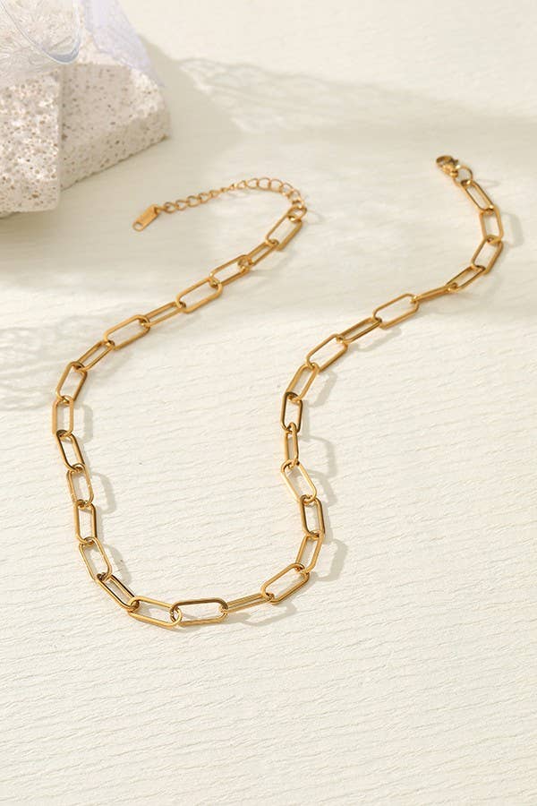 Stainless Steel Waterproof Tarnish Free Necklace
