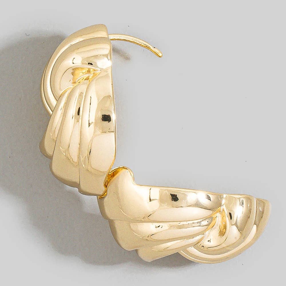 Chunky Knot Stud Earrings