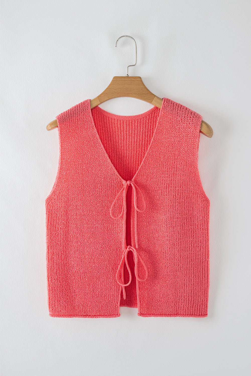Tomato Red Sweater Vest