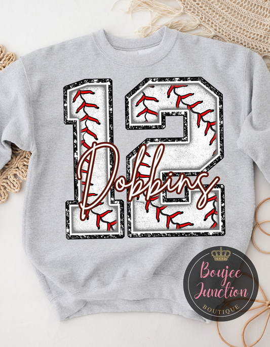 Custom Baseball Sweatshirt