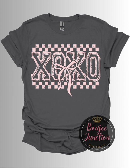 XOXO Distressed Valentines Tee