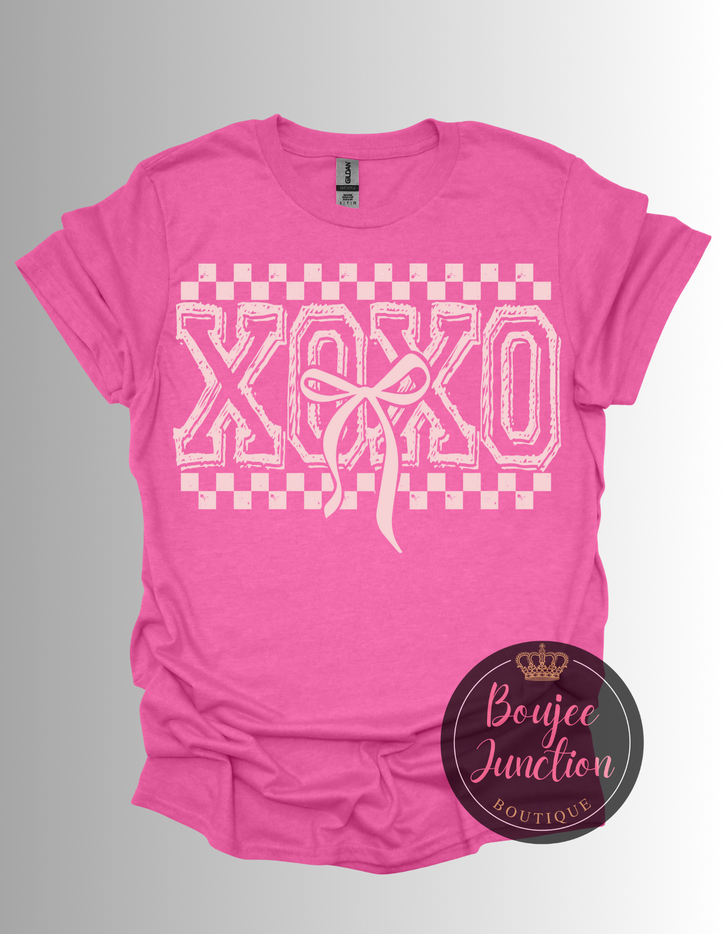 XOXO Distressed Valentines Tee