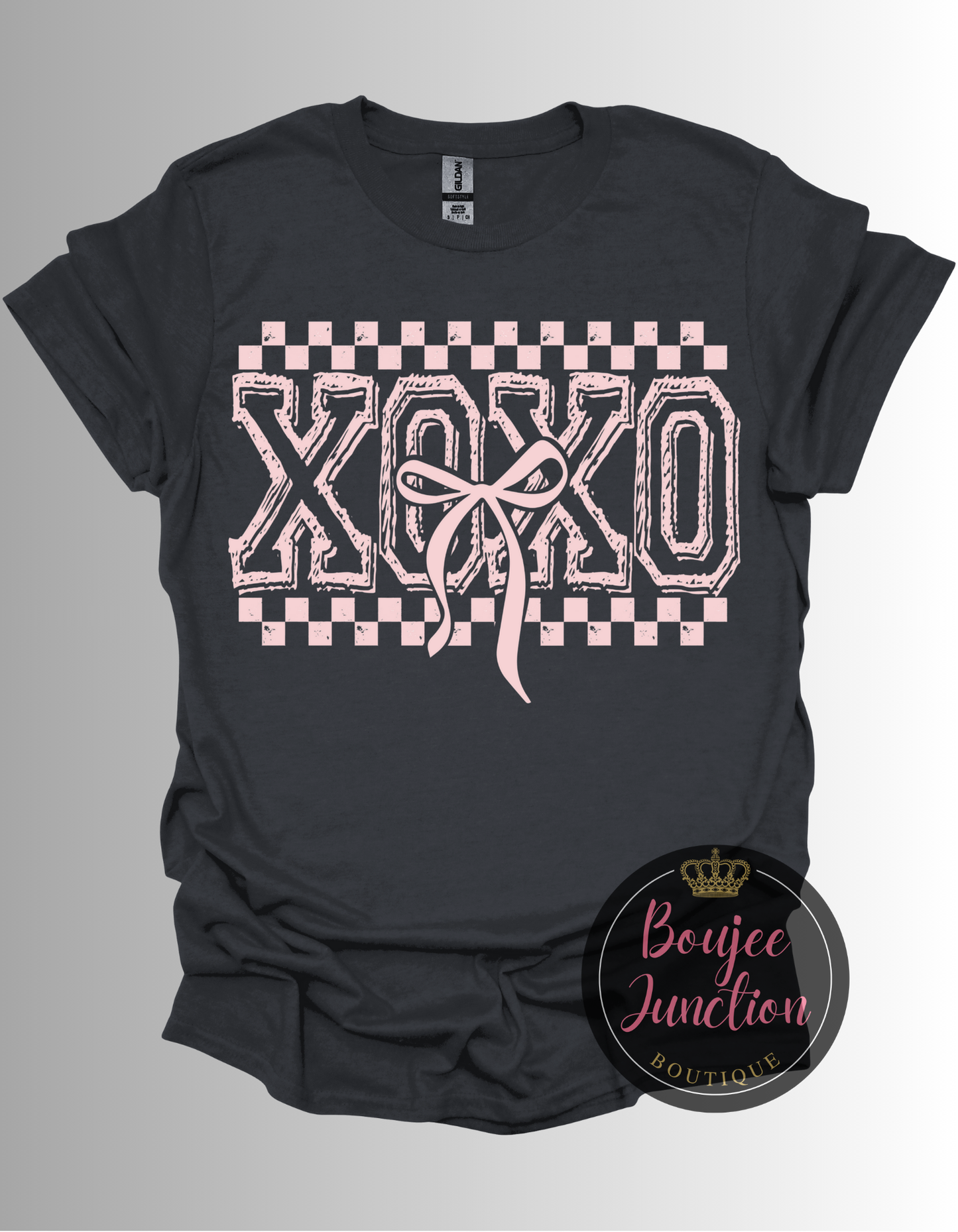 XOXO Distressed Valentines Tee