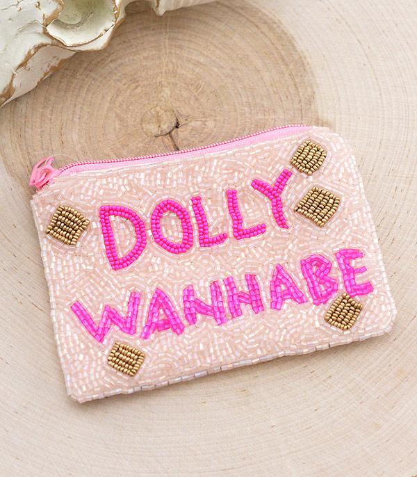 Dolly Wannabe Beaded Coin Purse