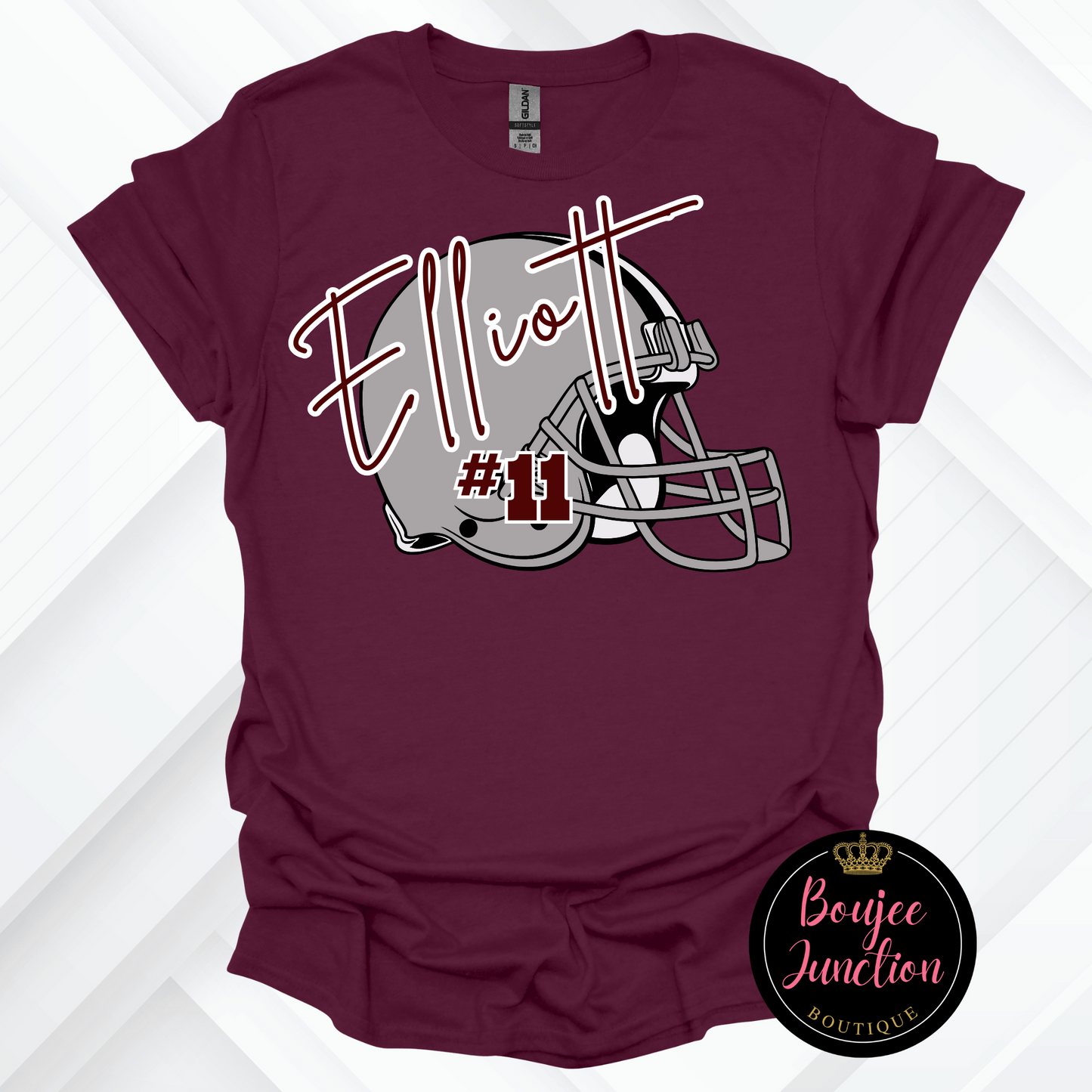 Custom Football Player Name & Number Transfer