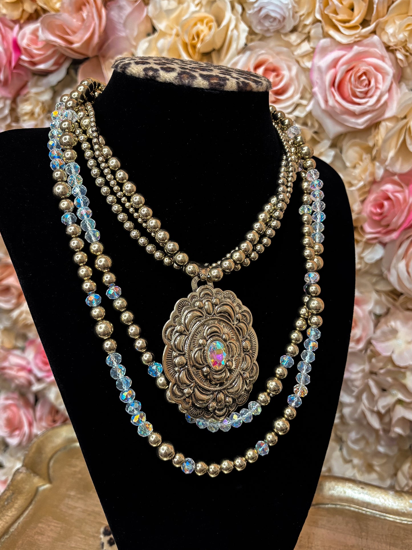 Vintage Elegance Layered Necklace