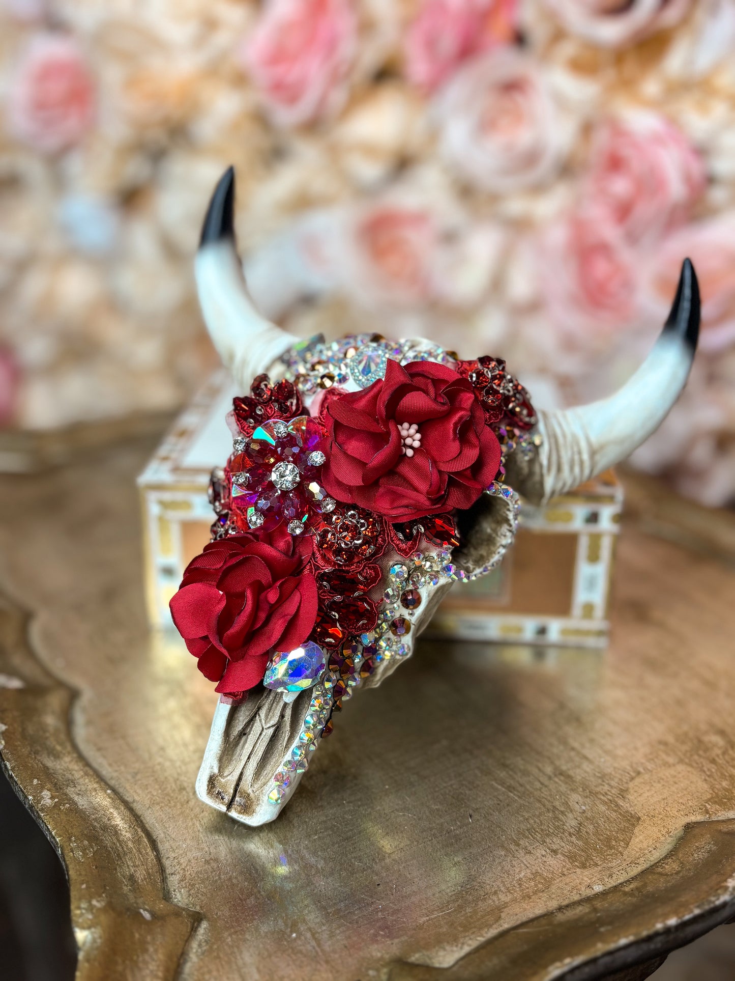 Scarlet Siren Wall Skull