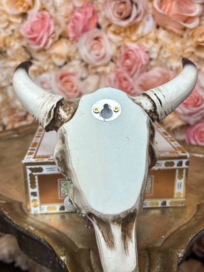 Lavender Luxe Wall Skull