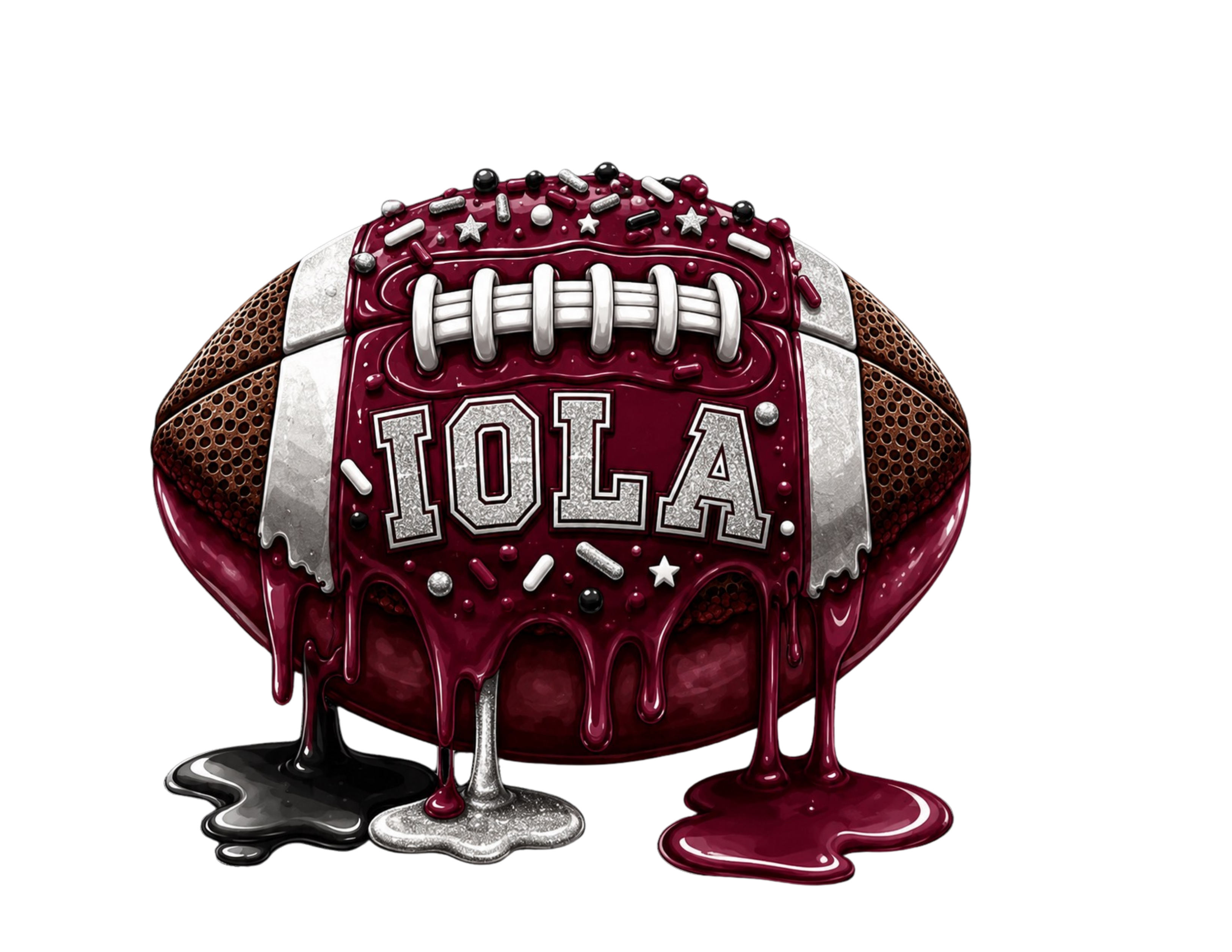 Custom Friday Night Football Drip Tee