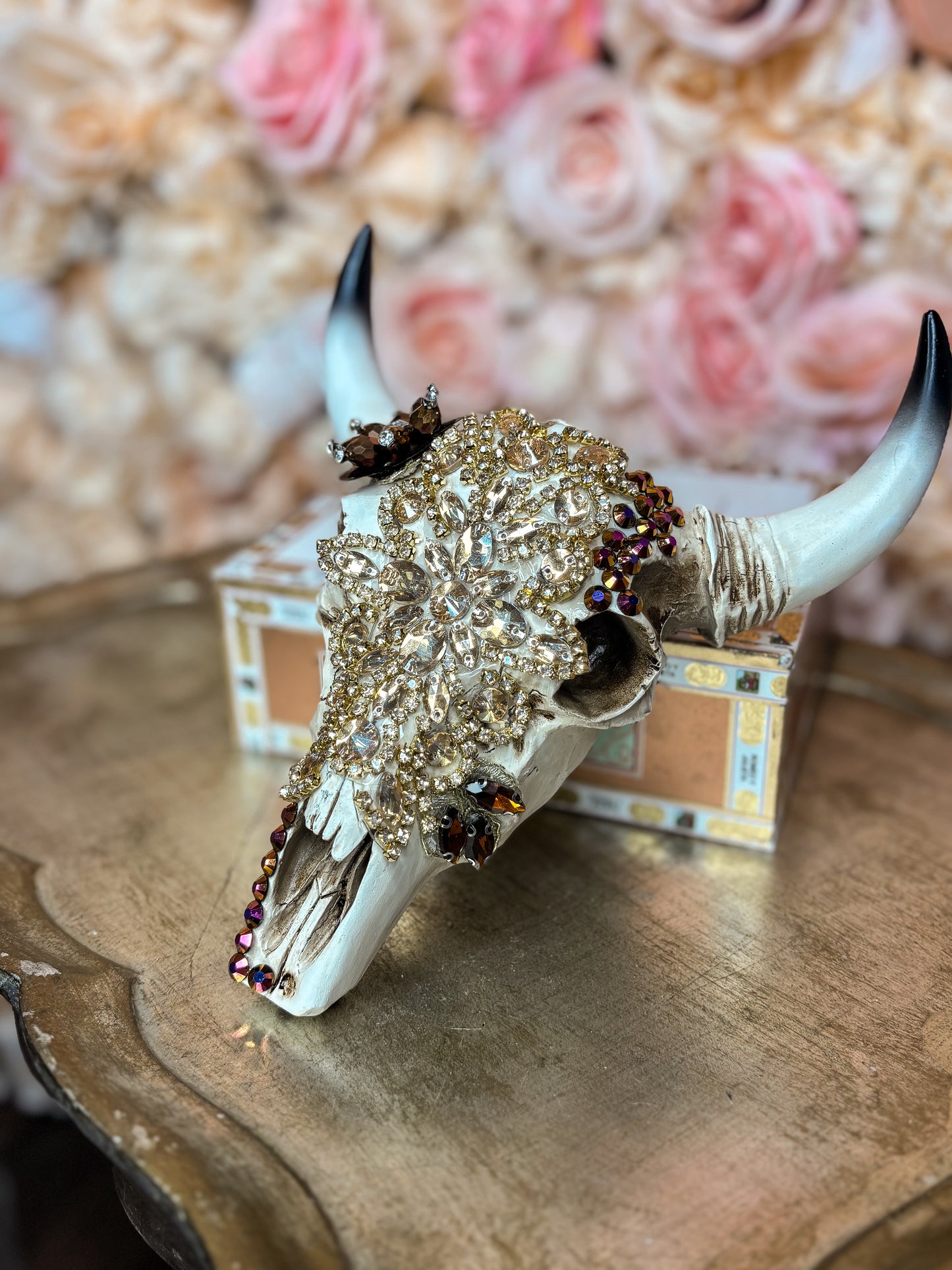 Golden Majesty Wall Skull