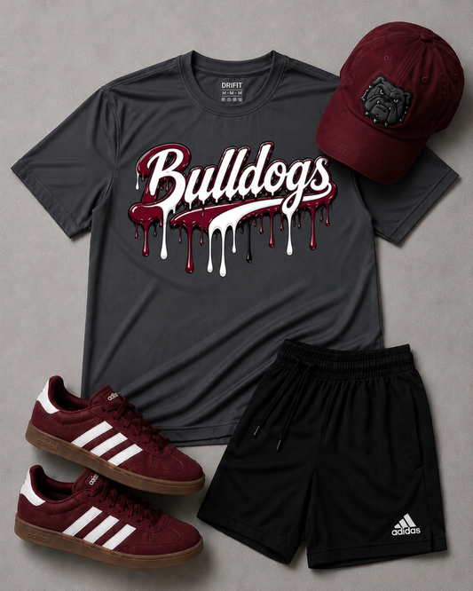 Custom School Mascot Drip Tee