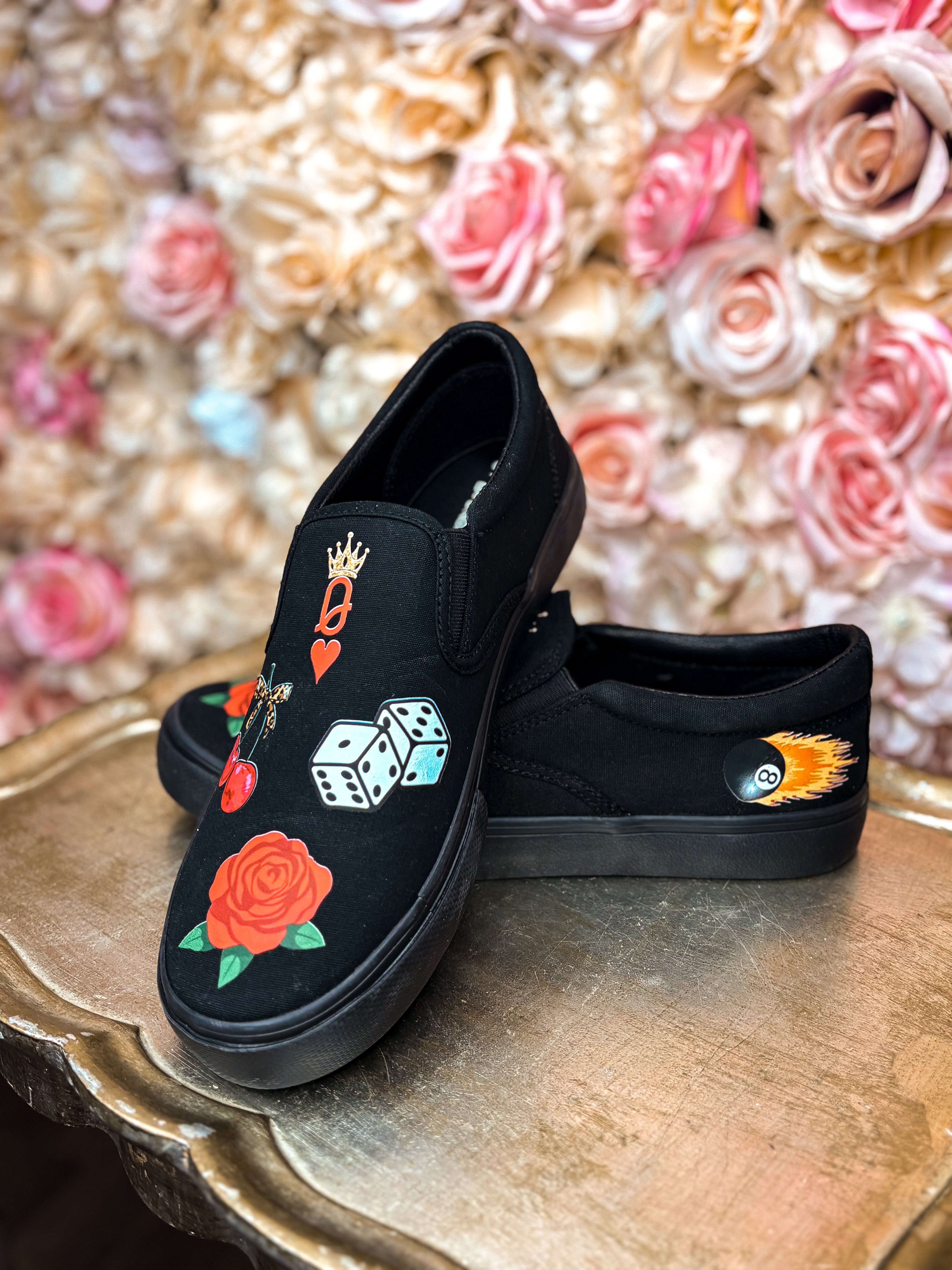 Customizable Canvas Slip-On Sneakers