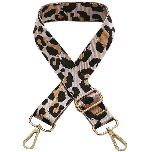 Tan Cheetah Purse Strap