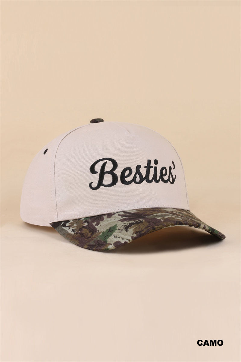 Besties’ Canvas Trucker Hat