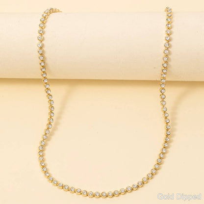 Classic Tennis Chain Necklace