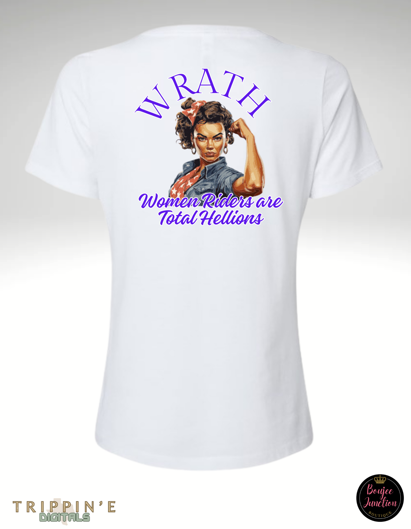 Official WRATH 2024 Rally Women's Ideal V Neck Tee