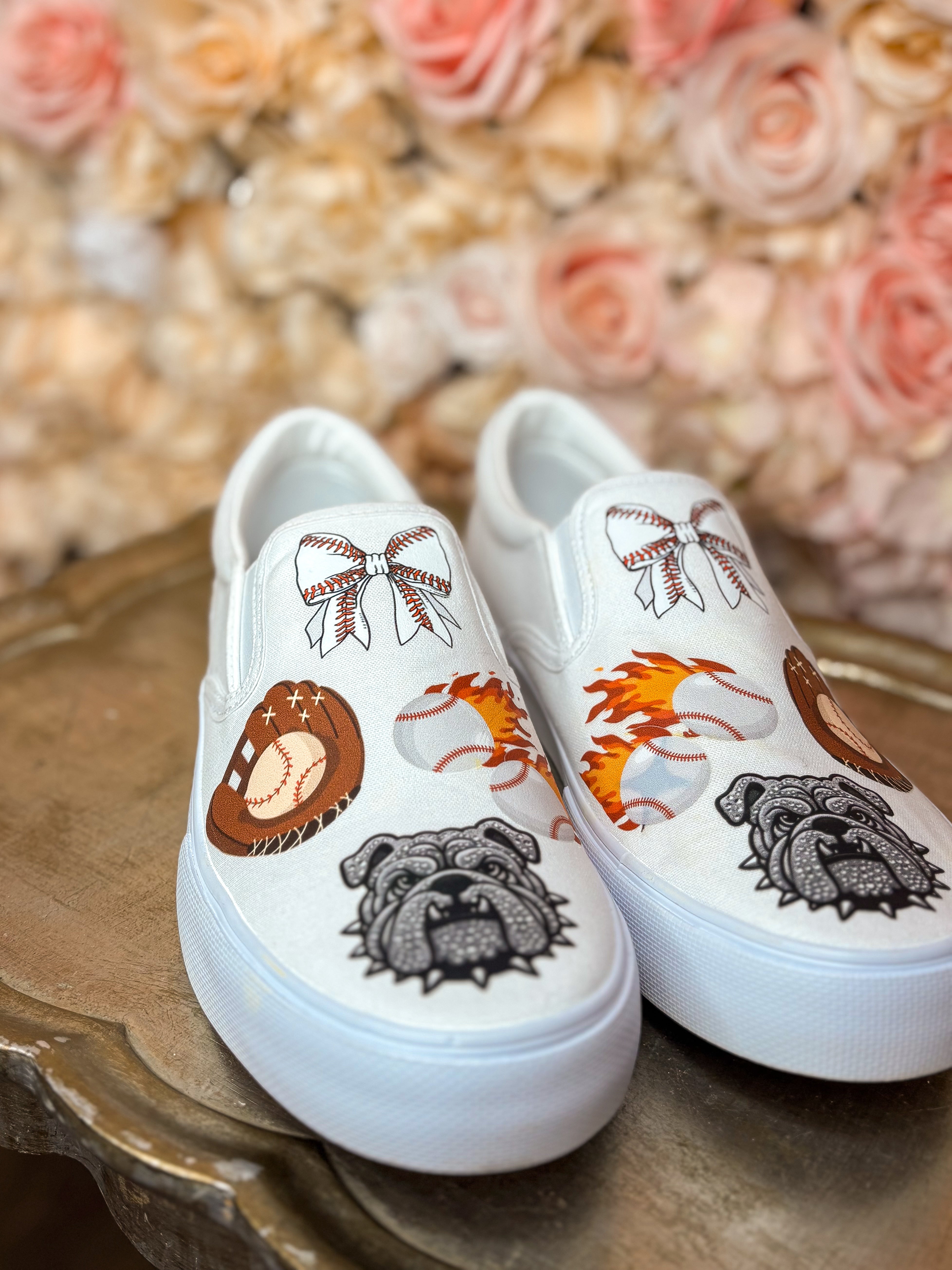 Customizable Canvas Slip-On Sneakers