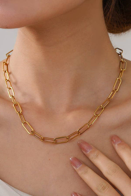 Stainless Steel Waterproof Tarnish Free Necklace