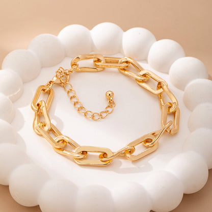 Chunky Gold Link Bracelet