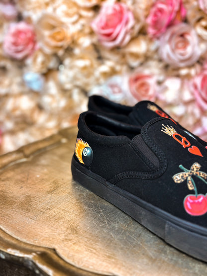 Customizable Canvas Slip-On Sneakers