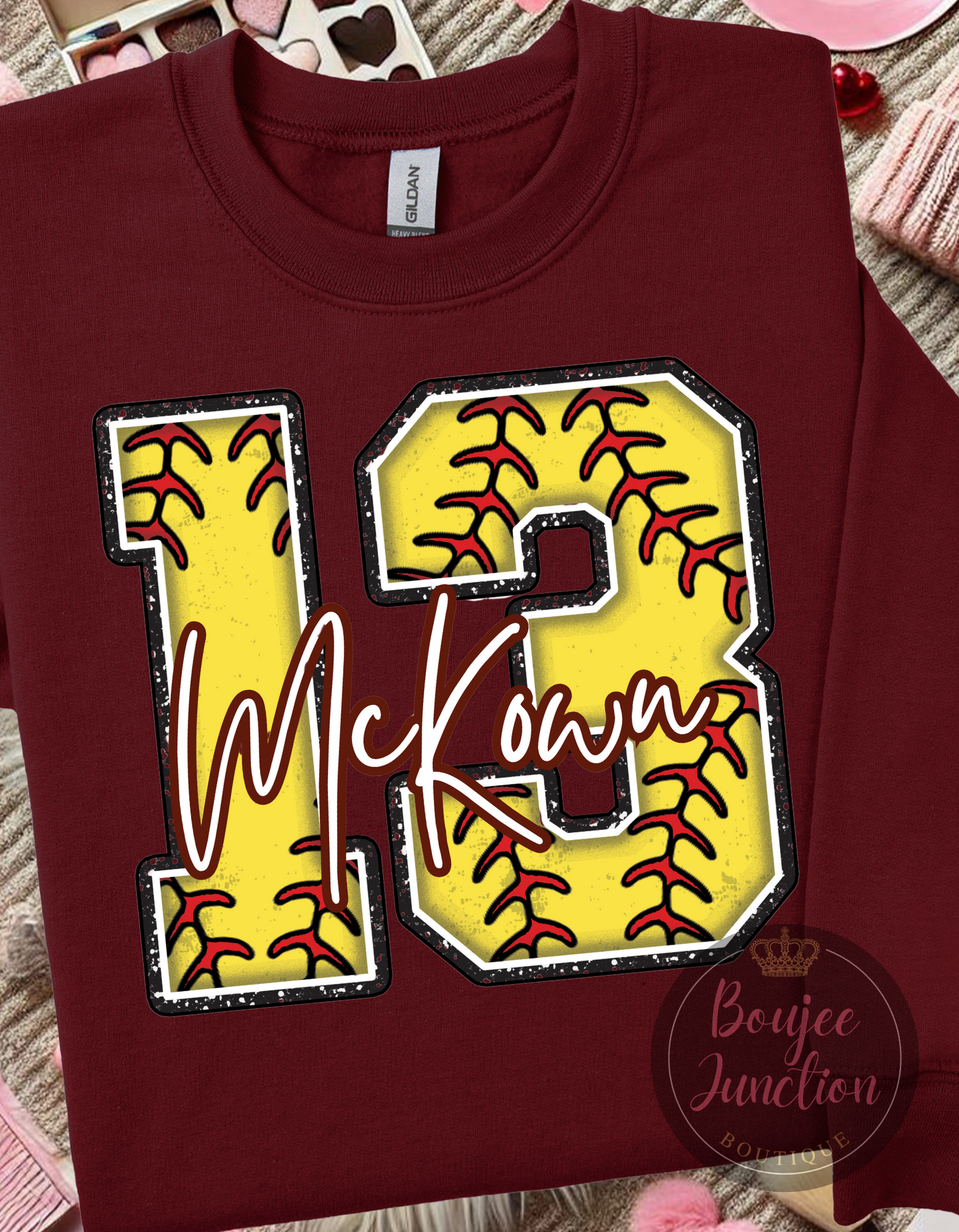 Custom Softball Sweatshirt