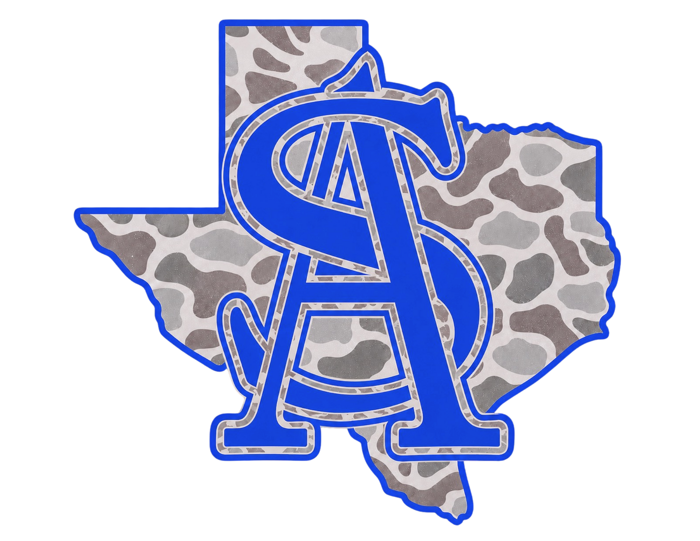 Camo School Spirit Pocket Tee