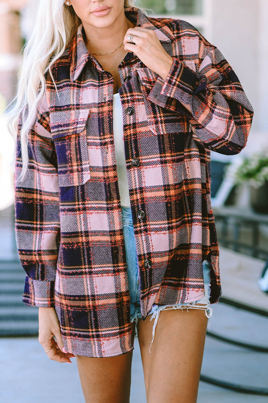 Oversized Plaid Shacket