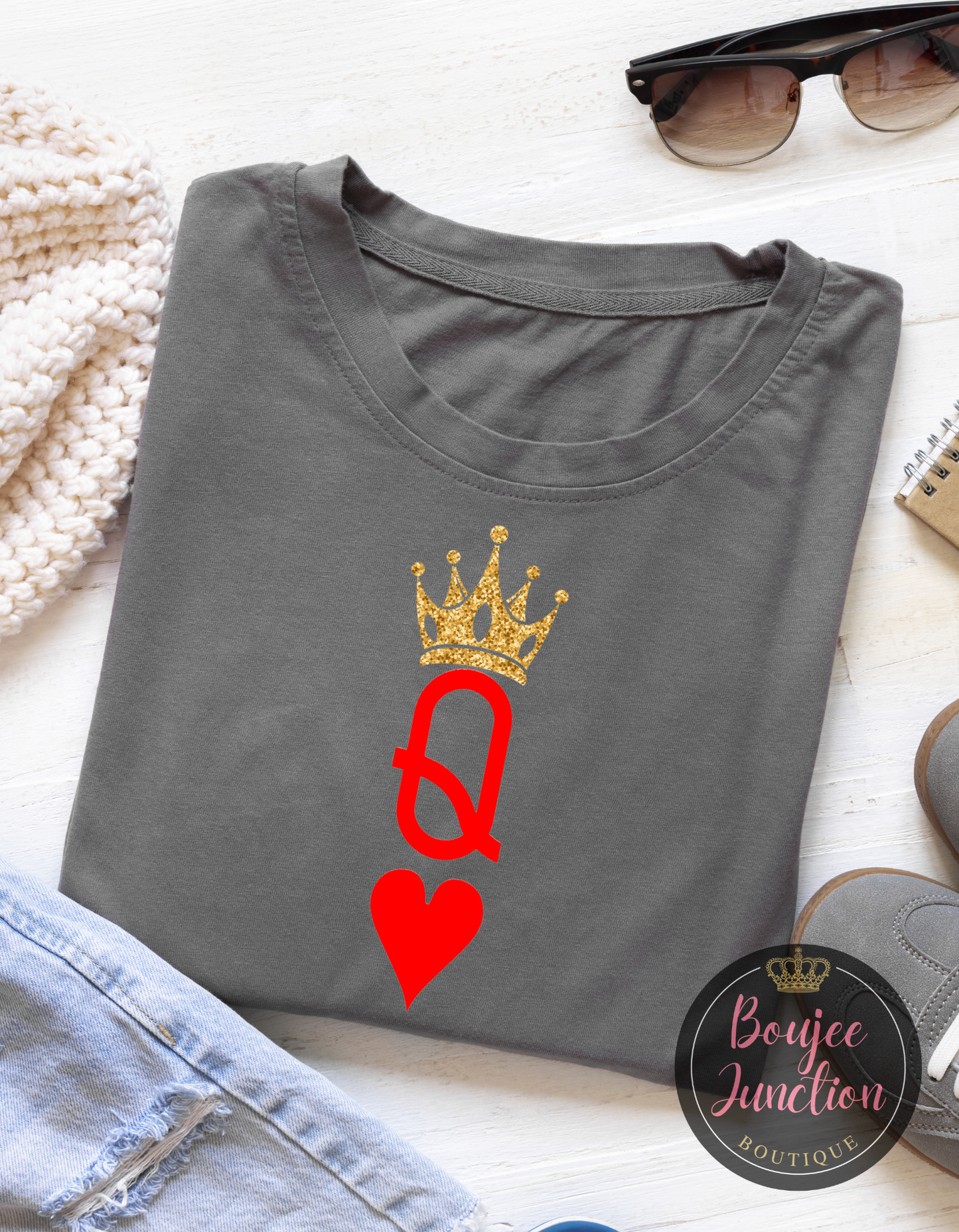 Queen of Hearts Crown Transfer