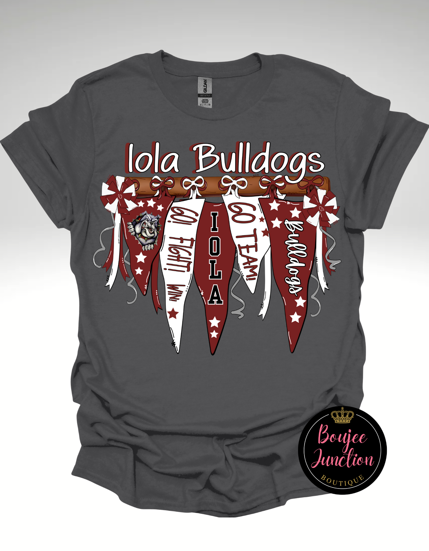 Iola Bulldog Spirit Stick Tee