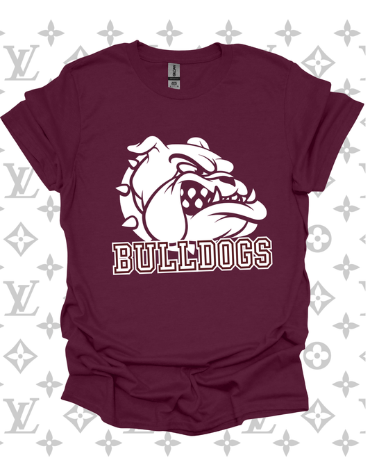 Bulldog Mascot Transfer