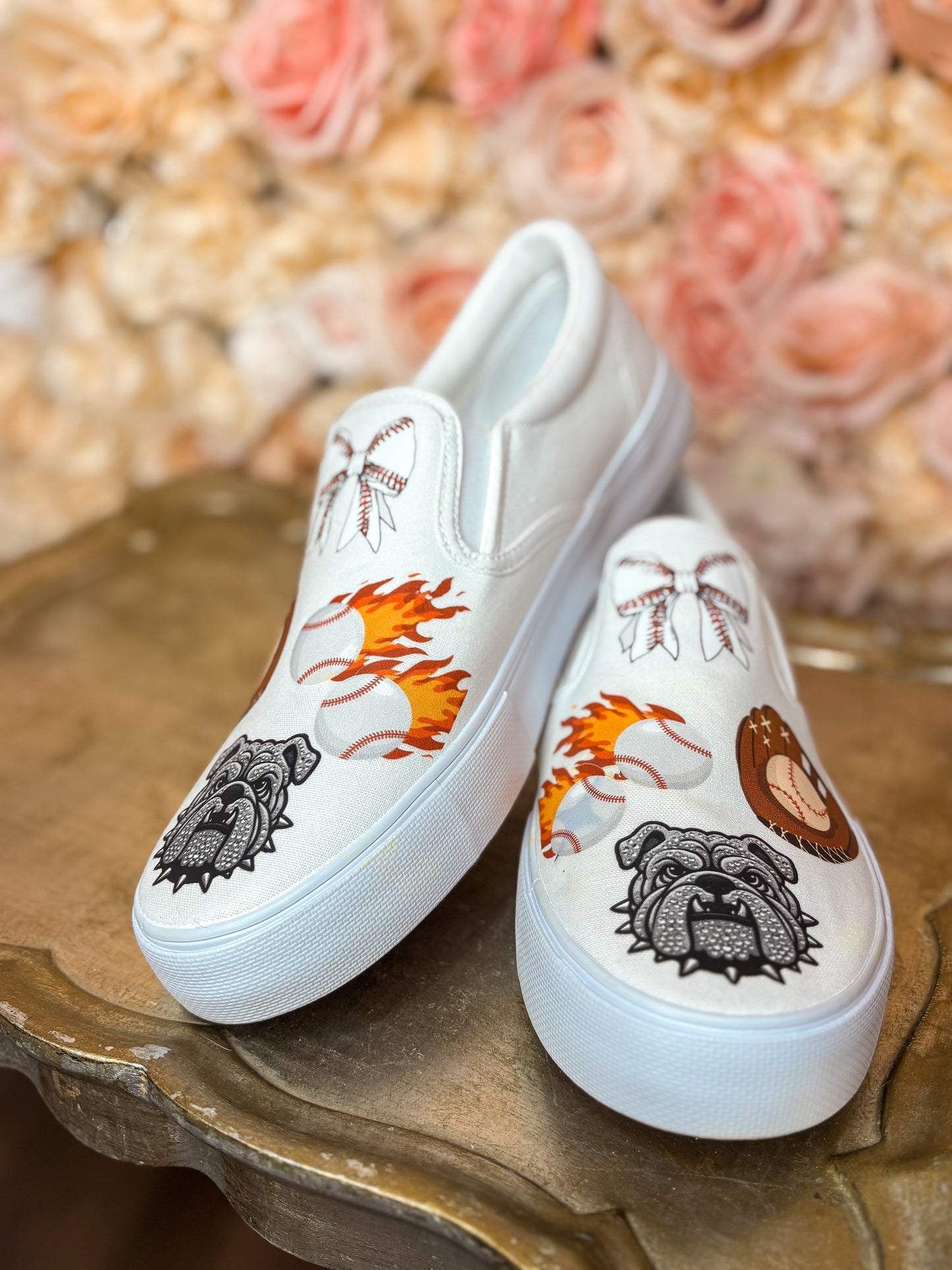Customizable Canvas Slip-On Sneakers