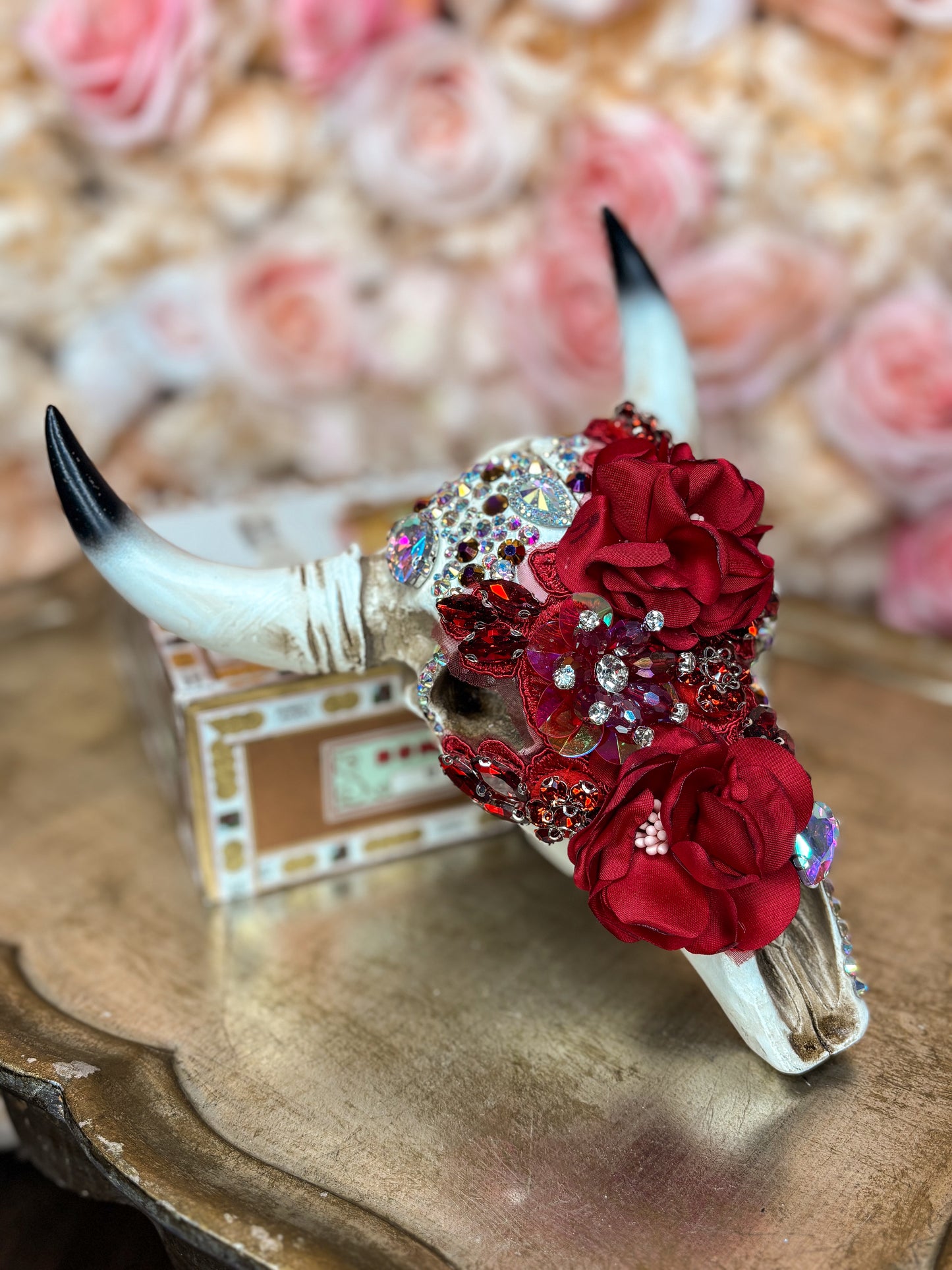 Scarlet Siren Wall Skull