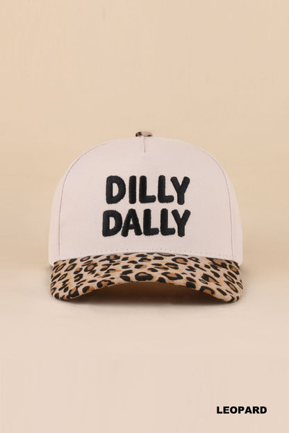 Dilly Dally Canvas Trucker Hat