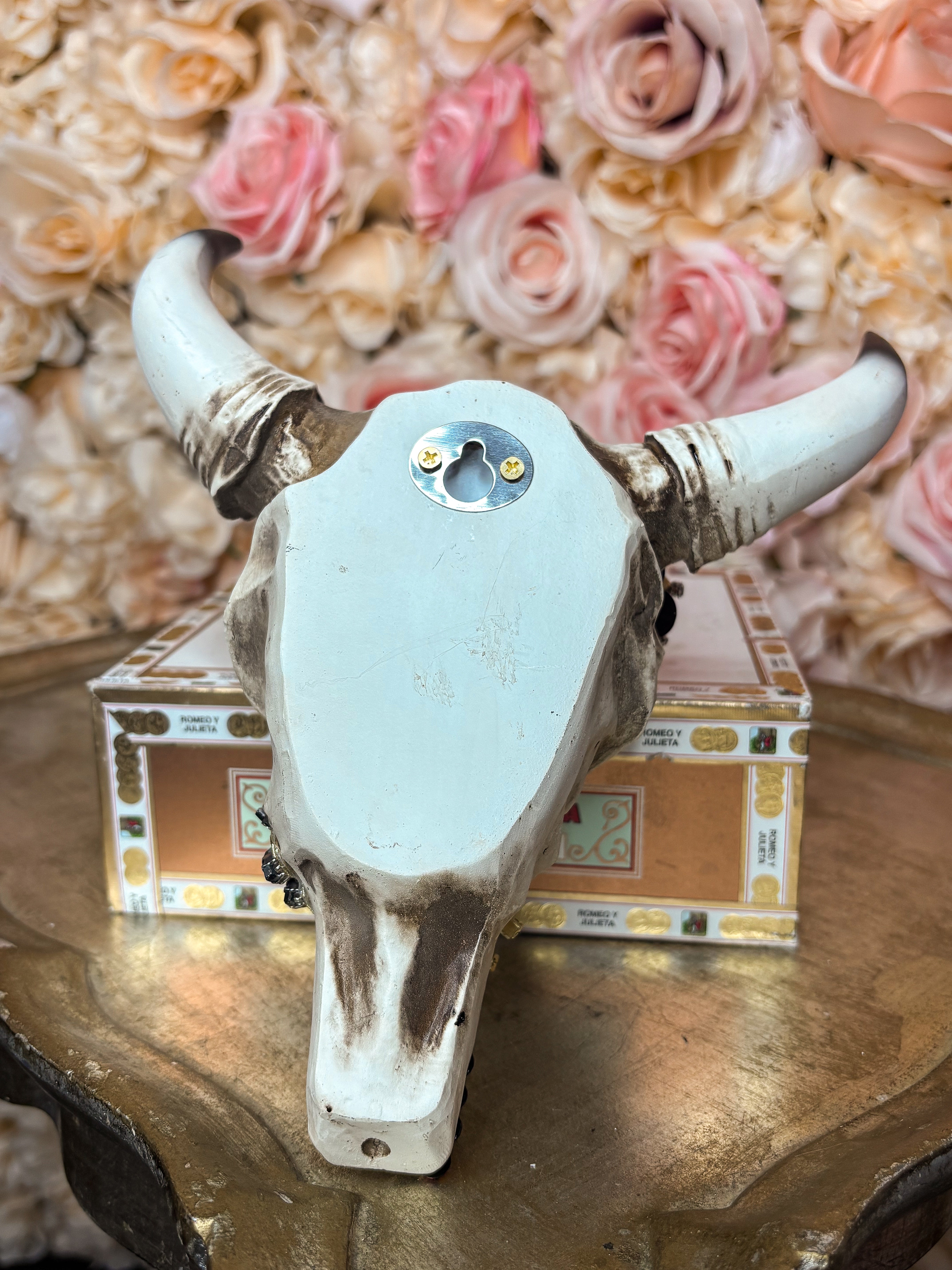 Golden Majesty Wall Skull