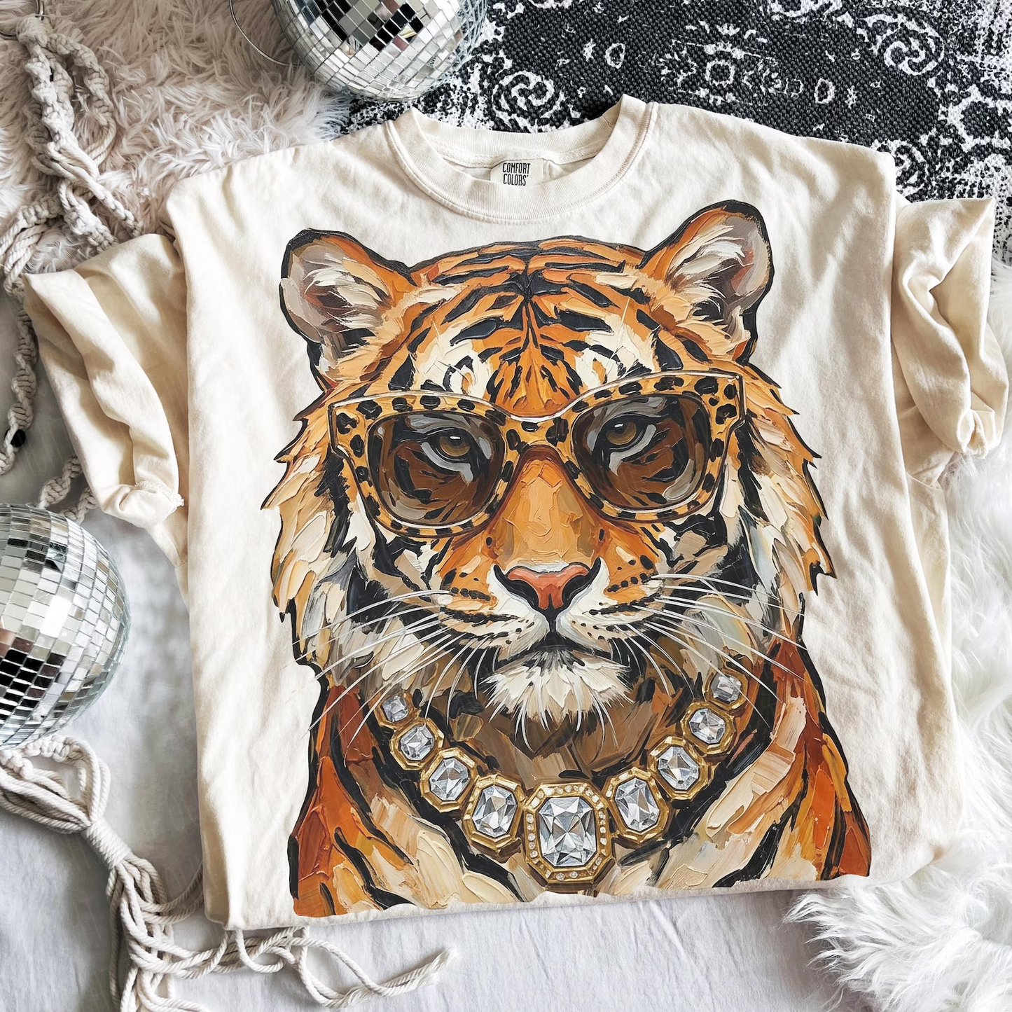 Glam Tiger Transfer