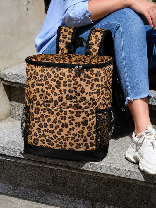 Leopard Waterproof Lightweight Cooler Backpack