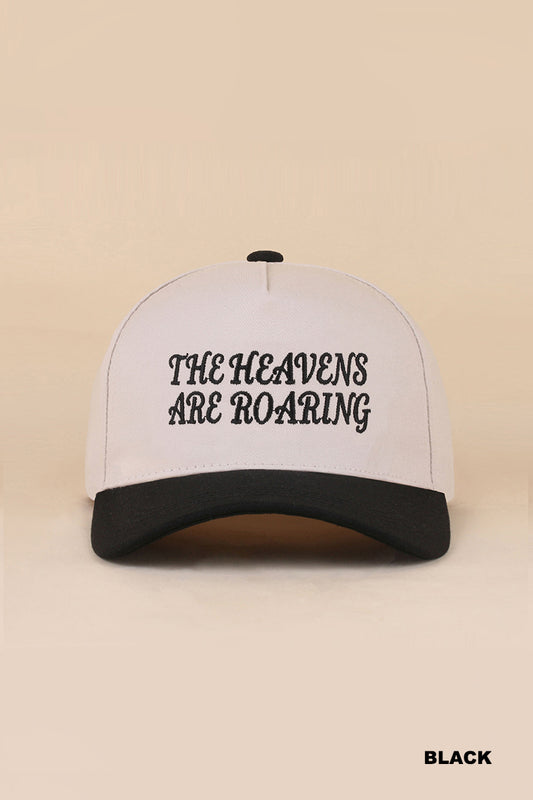 The Heavens Are Roaring Canvas Trucker Hat
