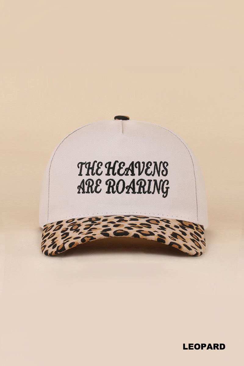 The Heavens Are Roaring Canvas Trucker Hat